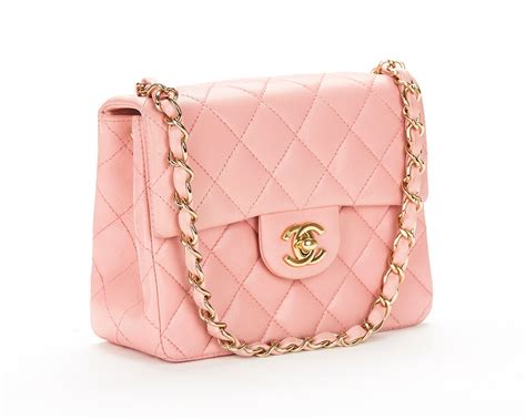 mini pink chanel bag|Chanel mini flap bag lambskin.